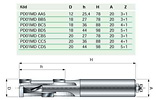 fréza diamantová PD01MD
