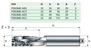 fréza diamantová PD03MD