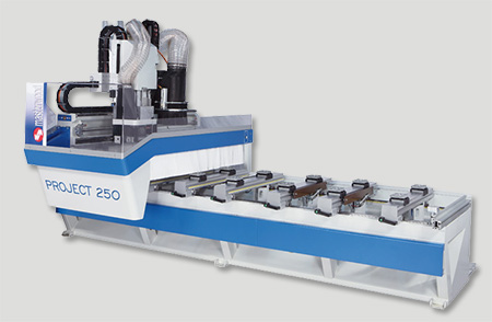 dřevoobráběcí stroje - CNC obráběcí centrum Project 250 - Masterwood